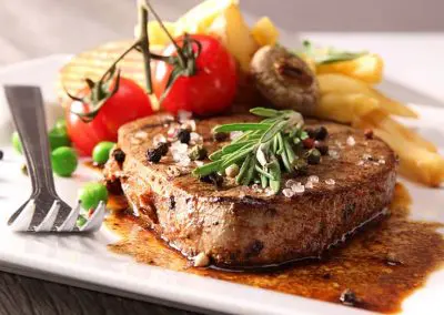 steak dinner